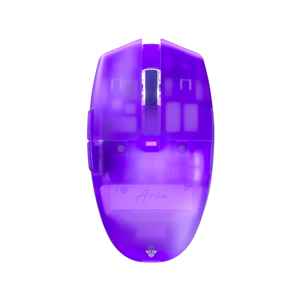 Fantech Aria XD7 ATOMIC Gaming PC Mouse Wireless 59g Light-Weight Computer Mice (Purple)